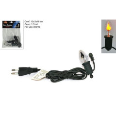 INGROSSO ARTICOLI DI NATALE LUCE FIAMMA TONDA 8033113015885 LUMINARIE DI NATALE LUCI NATALIZIE