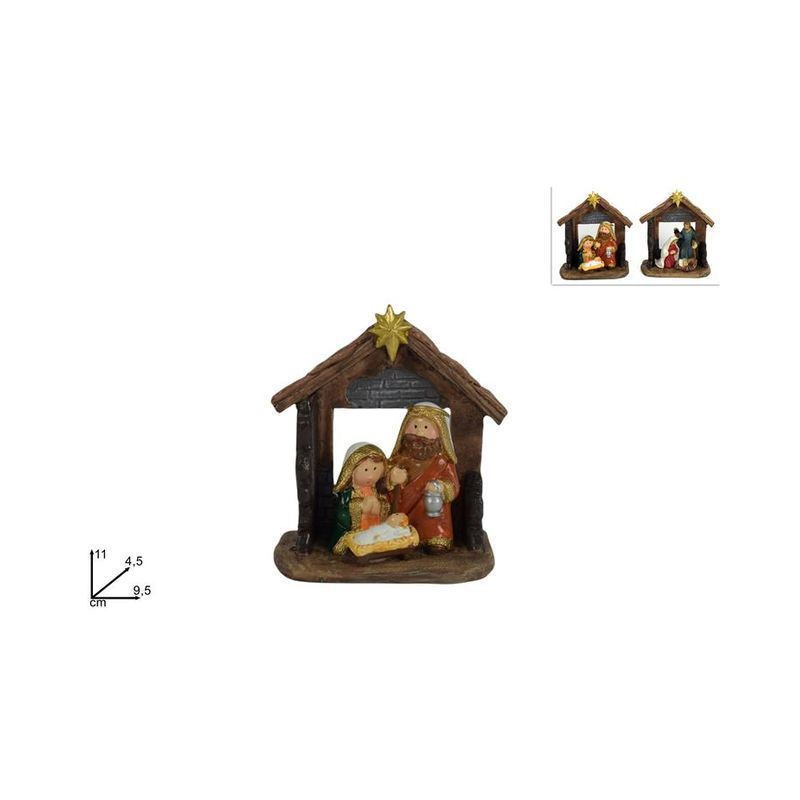 NATIVITA' C/CAPANNA POLIRESINA 11CM 2AS EAN 8053482159102 INGROSSO OGGETTISTICA NATALIZIA NATIVITA' C/CAPANNA POLIRESINA 11CM 2AS EAN 8053482159102 INGROSSO OGGETTISTICA NATALIZIA
