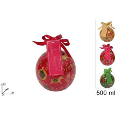 INGROSSO ARTICOLI DI NATALE BAGNOSCHIUMA 500 ML PALLA NAT. CONF.REG. 8053482402352 ADDOBBI ALBERO NATALE PALLINE DI NATALE E PUN