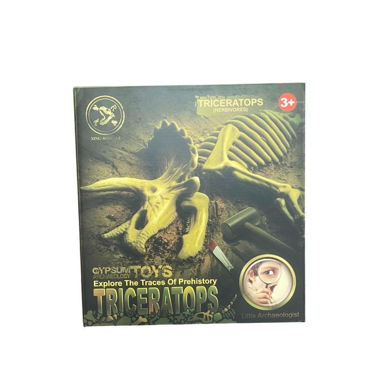 ARCHEOLOGIA TRICERATOPS DA SCOLPIRE EAN 8057457733915 INGROSSO GIOCHI CREATIVI