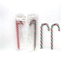 INGROSSO ARTICOLI DI NATALE SET 2 STICK NATALIZI IN PLASTICA. H.22CM 8021029379931 DECORAZIONI NATALIZIE OGGETTISTICA NATALIZIA