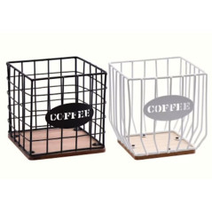 INGROSSO CASALINGHI P/CAPSUL CAFFE FE+MDF A2C 13X13XH13 8057586101081 UTENSILI CUCINA ACCESSORI CUCINA