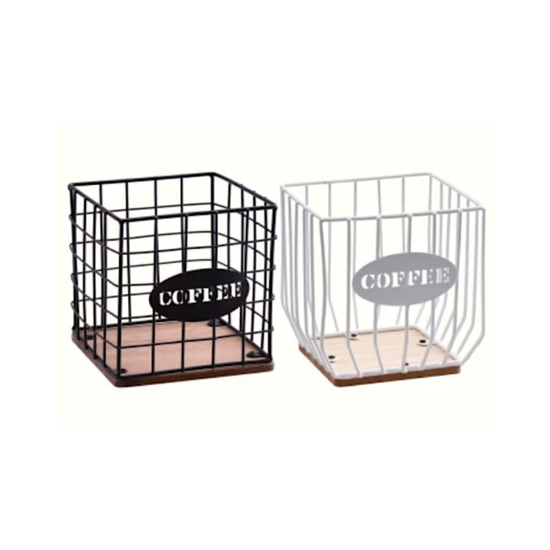 P/CAPSUL CAFFE FE+MDF A2C 13X13XH13 EAN 8057586101081 INGROSSO ACCESSORI CUCINA