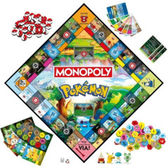 INGROSSO GIOCATTOLI MONOPOLY POKEMON 5010996298560 GIOCHI DA TAVOLO GIOCHI DI SOCIETA