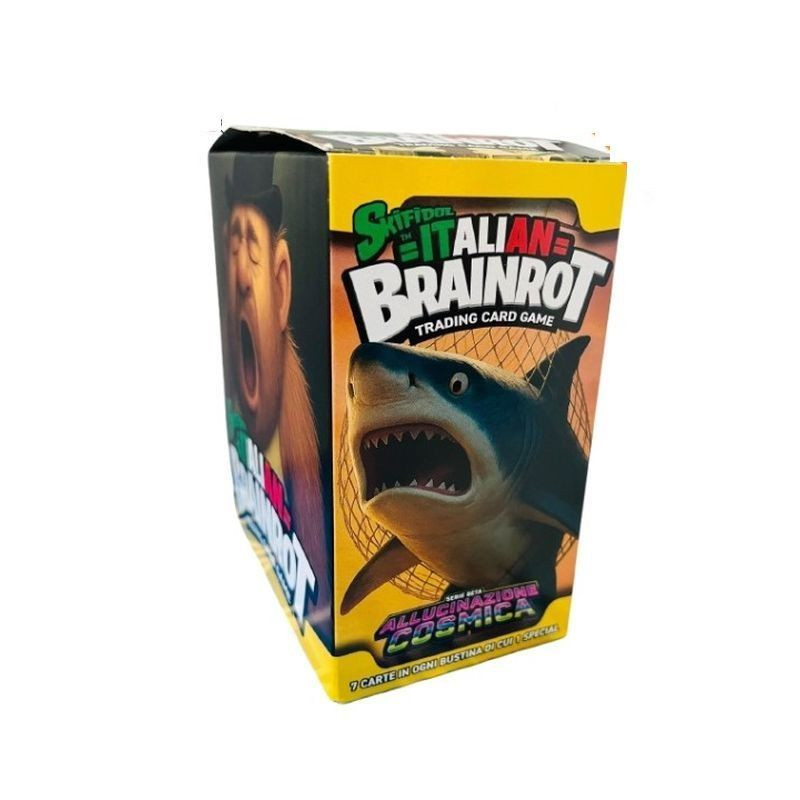 BRAINROT BS. 7 CARDS ALLUCINAZIONE COSM EAN 9772283666303 INGROSSO GIOCHI DI CARTE