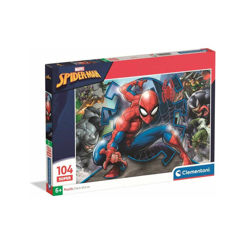 PUZZLE PZ.104 SUPER SPIDERMAN 25044 EAN 8005125250448 INGROSSO PUZZLE CLASSICI