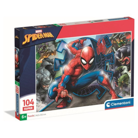PUZZLE PZ.104 SUPER SPIDERMAN 25044 EAN 8005125250448 INGROSSO PUZZLE CLASSICI