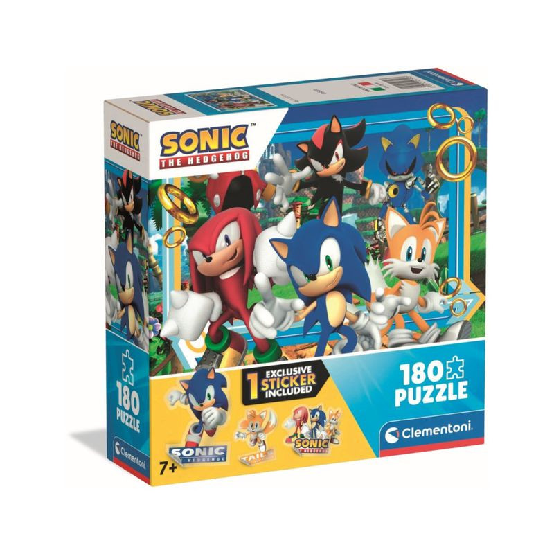 PUZZLE PZ.180 SQUARE BOX SONIC 4 29799 EAN 8005125297993 INGROSSO PUZZLE CLASSICI