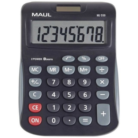 CALCOLATRICE DA TAVOLO MJ 550 NERA EAN 4002390085380 INGROSSO CALCOLATRICI
