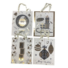 INGROSSO ARTICOLI DI NATALE BUSTA REGALO NATALE 26X32X10 6905585000510 ARTICOLI NATALIZI PER CONFEZIONI SACCHETTI E SHOPPER