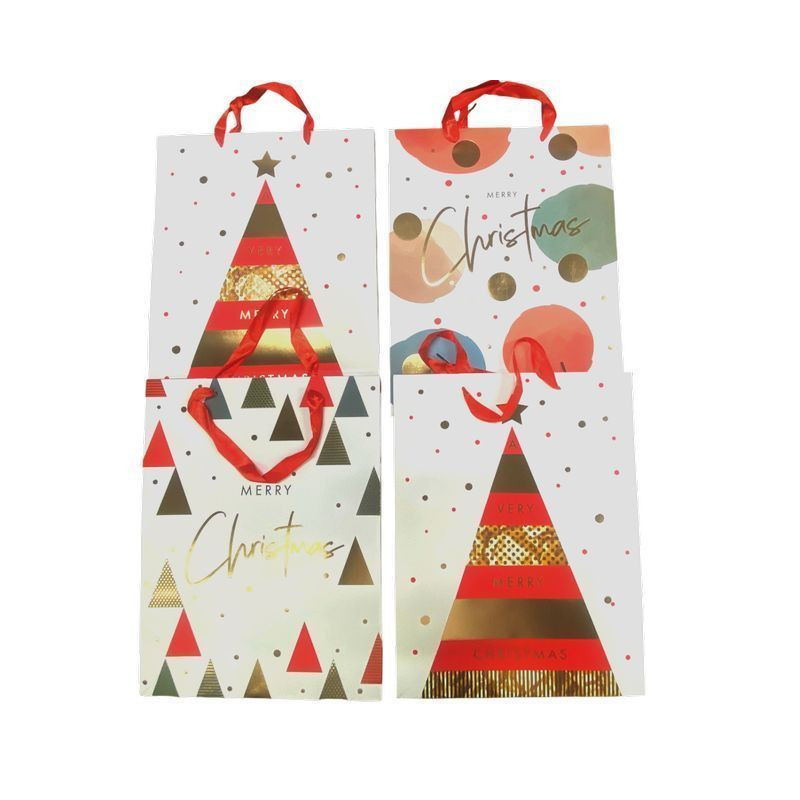 BUSTA REGALO NATALE 39X30X12 EAN 6905585000657 INGROSSO SACCHETTI E SHOPPER NATALIZI