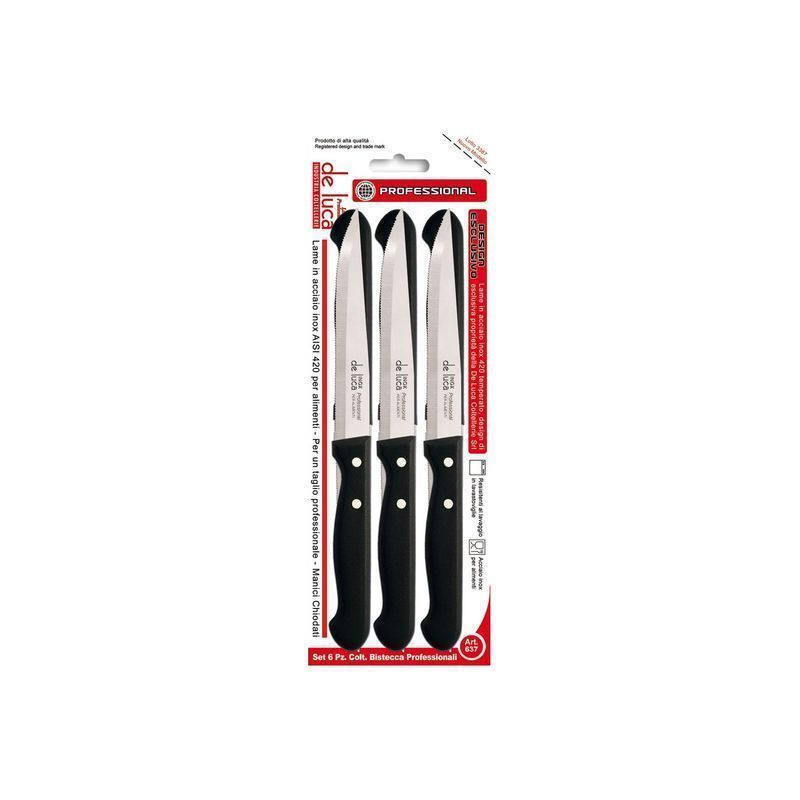 COLTELLO TAVOLA INOX CM.11 PZ.6 ASS EAN 8026996016209 INGROSSO POSATE PER LA CASA COLTELLO TAVOLA INOX CM.11 PZ.6 ASS EAN 8026996016209 INGROSSO POSATE PER LA CASA