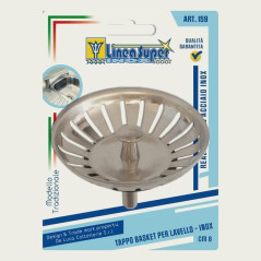 INGROSSO CASALINGHI TAPPO BASKET PER LAVELLO INOX 8026996001595 UTENSILI CUCINA ACCESSORI CUCINA