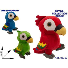 INGROSSO GIOCATTOLI PAPPAGALLO PELUCHE OCCHIONI CM 25 8027456557539 PELUCHE DISNEY PELUCHE MORBIDOSI