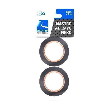 INGROSSO CASALINGHI NASTRO ADESIVO NERO 19MM X 10M PZ.2 8000061046841 FERRAMENTA E IDRAULICA NASTRI ISOLANTI