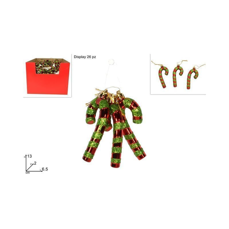 BASTONCINI 13CM 3PZ ROSSO GLITTER VERDE EAN 8053482152011 INGROSSO APPENDINI NATALIZI BASTONCINI 13CM 3PZ ROSSO GLITTER VERDE EAN 8053482152011 INGROSSO APPENDINI NATALIZI