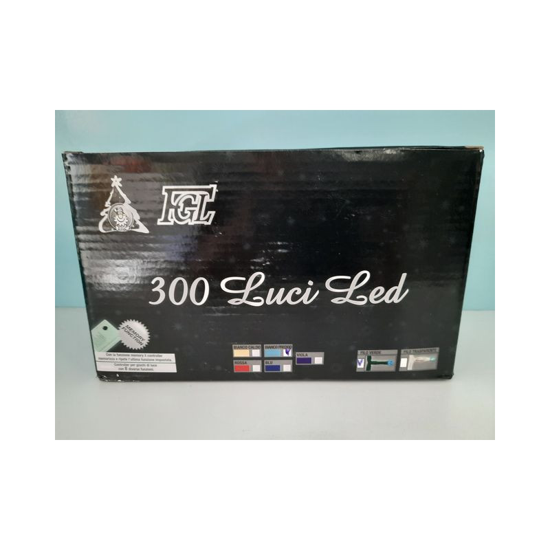 LUCI 300 LED 8 WHITE FILO VERDE EAN 8015550057987 INGROSSO LUCI NATALIZIE LUCI 300 LED 8 WHITE FILO VERDE EAN 8015550057987 INGROSSO LUCI NATALIZIE