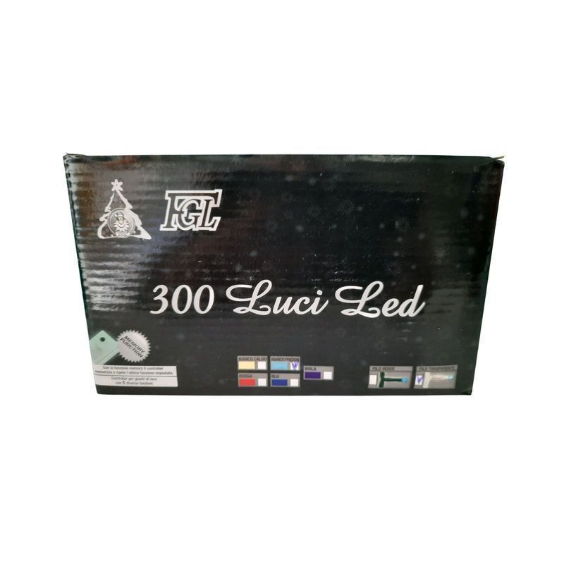 LUCI 300 LED 8 WHITE TRASP. EAN 8015550000891 INGROSSO LUCI NATALIZIE LUCI 300 LED 8 WHITE TRASP. EAN 8015550000891 INGROSSO LUCI NATALIZIE