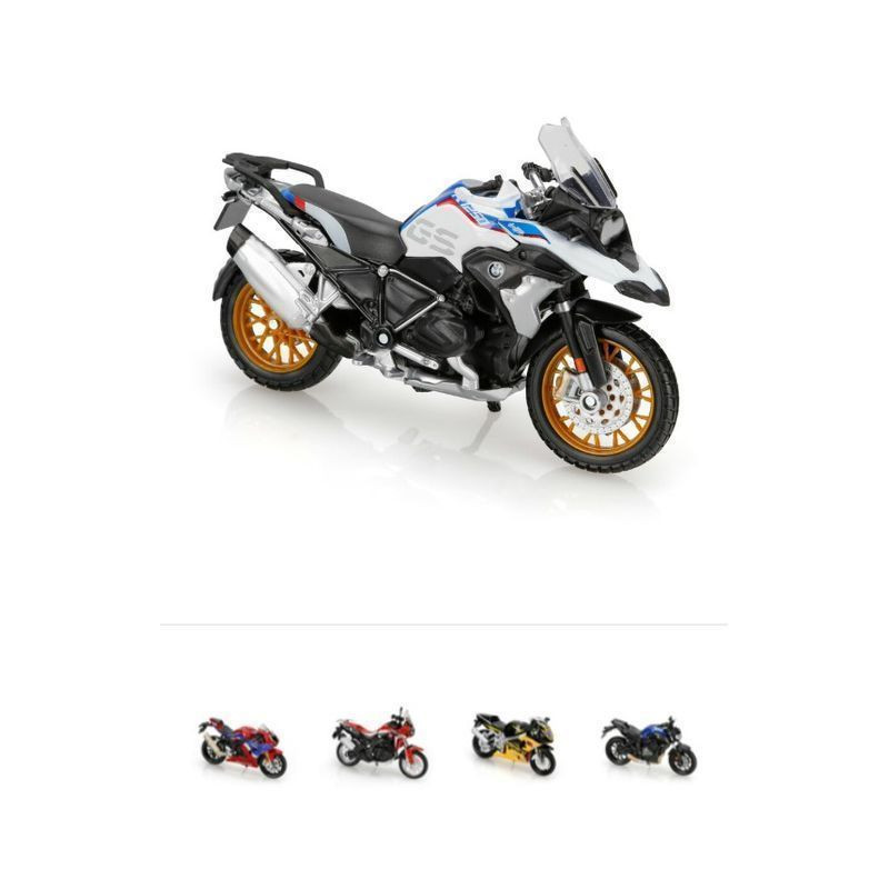 COLLEZIONE MOTO STRADALI 1:18 NEW PACK EAN 090159313007 INGROSSO MODELLINI AUTO