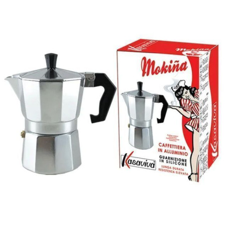 CAFFETTIERA MOKINA IN SCATOLA TZ.3 EAN 8034116091753 INGROSSO CAFFETTIERE E ACCESSORI