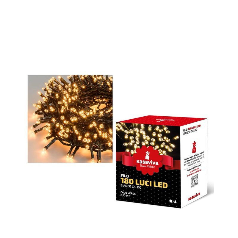 FILO LED 180 BIANCO CALDO EAN 8034116419601 INGROSSO LUCI NATALIZIE FILO LED 180 BIANCO CALDO EAN 8034116419601 INGROSSO LUCI NATALIZIE