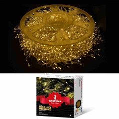 INGROSSO ARTICOLI DI NATALE FILO CLUSTER MICROLED 3000 B.CALDO C/BO 8034116806944 LUMINARIE DI NATALE LUCI NATALIZIE