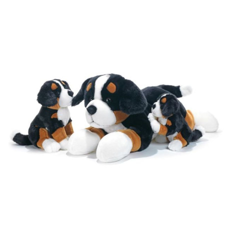 INGROSSO PELUCHE CANE BERNESE SEDUTO H.29CM - KID 8029956157233 PELUCHE ANIMALI PELUCHE MORBIDOSI