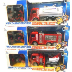 INGROSSO MODELLINO CAMION POMPIERI R/C 3 ASS. HT 538 8056894908535 MEZZI RADIOCOMANDATE¿I MEZZI CON RADIOCOMANDO