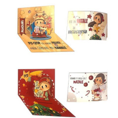 INGROSSO CARTOLERIA BIGLIETTI BUBINE POP UP 8001608392360 BIGLIETTI AUGURI BIGLIETTI D'AUGURI