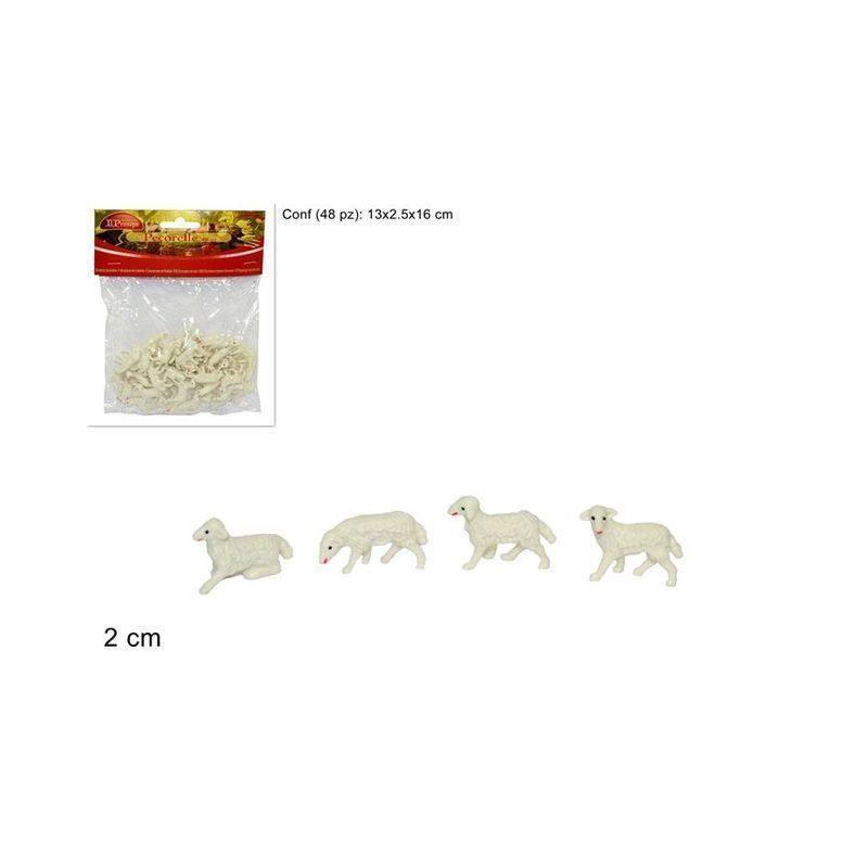 PECORELLE 48 PZ CM 2X2 EAN 8033113050459 INGROSSO PERSONAGGI PER IL PRESEPE E ANIMALI PECORELLE 48 PZ CM 2X2 EAN 8033113050459 INGROSSO PERSONAGGI PER IL PRESEPE E ANIMALI