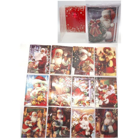 INGROSSO ARTICOLI DI NATALE BIGLIETTO NAT. MUSICALE C/BUSTA 19