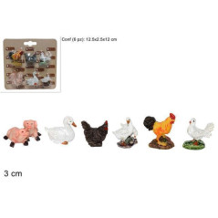 INGROSSO ARTICOLI NATALIZI ANIMALI DA CORTILE ASS. 3CM 8033113032868 INGROSSO PRESEPE E ACCESSORI PERSONAGGI PER IL PRESEPE E AN