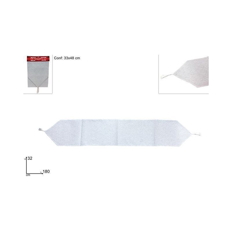 RUNNER 32X180CM TESSUTO BIANCO RIGATO EAN 8053482326283 INGROSSO CUCINA NATALIZIA RUNNER 32X180CM TESSUTO BIANCO RIGATO EAN 8053482326283 INGROSSO CUCINA NATALIZIA