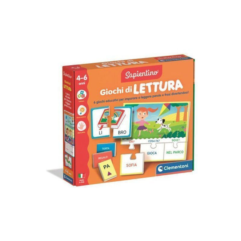 GIOCHI DI LETTURA 4+ 16498 EAN 8005125164981 INGROSSO GIOCHI SAPIENTINO