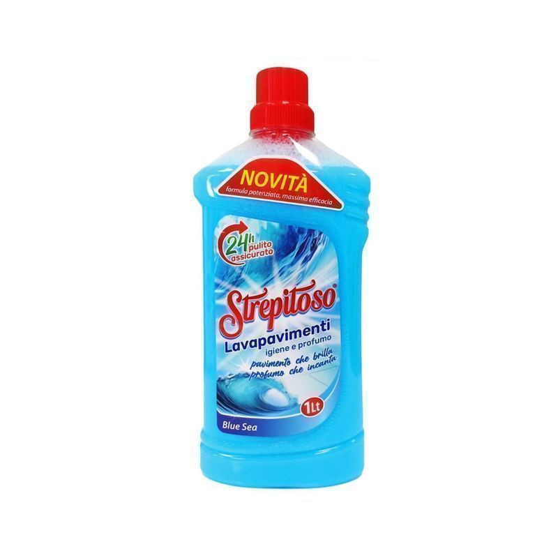 LAVAPAVIMENTI STREPITOSO LT.1 BLUE SEA EAN 8011690474721 INGROSSO DETERSIVI LAVAPAVIMENTI STREPITOSO LT.1 BLUE SEA EAN 8011690474721 INGROSSO DETERSIVI