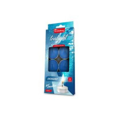 INGROSSO CASALINGHI T-LIGHT 10GR CF 8PZ BLU OCEAN 8057502403602 PROFUMATORI CASA CANDELE PER LA CASA