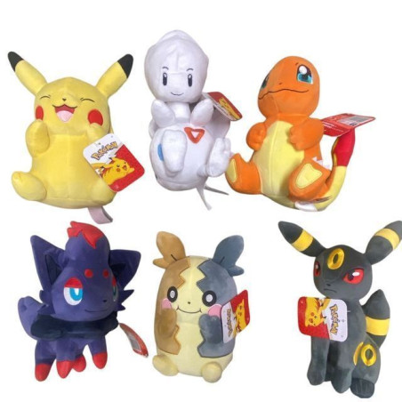INGROSSO GIOCATTOLI POKEMON PELUCHE 20CM ASS.9 8059571753466 PELUCHE PERSONAGGI CARTOON PELUCHE MORBIDOSI