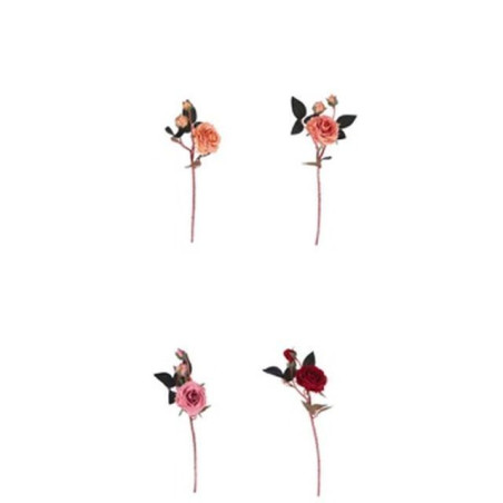 INGROSSO SAN VALENTINO ROSA 2BOC PER DECORAZ ASS4COL CM47 8021785800472 REGALI PER SAN VALENTINO FESTA INNAMORATI