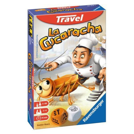 LA CUCARACHA TRAVEL RAVENSBURGER +5ANNI EAN 4005556234141 INGROSSO GIOCHI DI SOCIETA