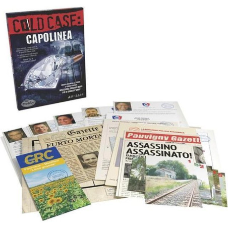 COLD CASE 4 CAPOLINEA EAN 4005556766192 INGROSSO GIOCHI DI SOCIETA