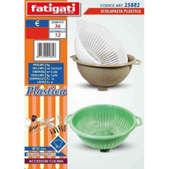 INGROSSO CASALINGHI SCOLAPASTA PLASTICA DIAM. 31CM 8011690258826 UTENSILI CUCINA ACCESSORI CUCINA