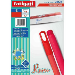 INGROSSO CASALINGHI MANICO METALLO 130CM ROSSO DIAM 21 8011690435425 PRODOTTI PULIZIA ACCESSORI PULIZIA