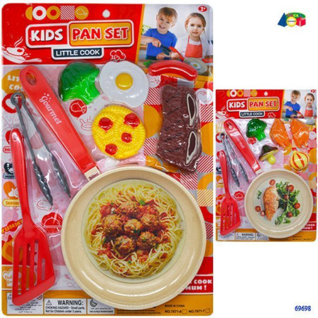 INGROSSO GIOCATTOLI SET PADELLA GRANDE C/ ACC. ASS. 8055742222786 EDICOLA GIOCHI DA EDICOLA