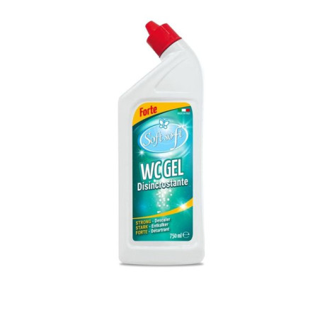 INGROSSO CASALINGHI SOFT WC DETERGENTE 750ML DISINCROSTANTE 8057438682294 PRODOTTI PULIZIA CASA  DETERSIVI