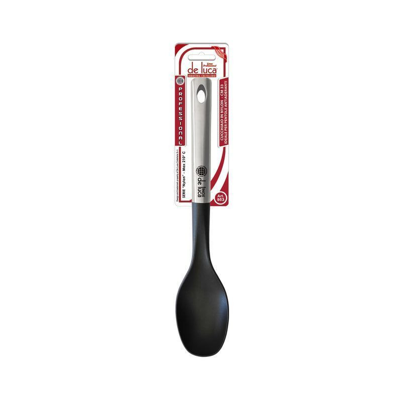CUCCHIAO NYLON M.CO ACCIAIO CM.33 EAN 8026996009539 INGROSSO UTENSILI PER CUCINA