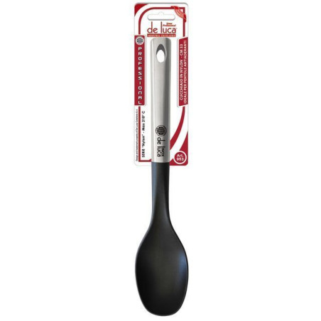 CUCCHIAO NYLON M.CO ACCIAIO CM.33 EAN 8026996009539 INGROSSO UTENSILI PER CUCINA