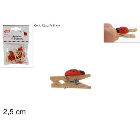 INGROSSO CASALINGHI MOLLETTE COCCINELLA ROSSA 2