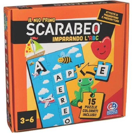 IL MIO PRIMO SCARABEO ABC EAN 0681147050679 INGROSSO GIOCHI DI SOCIETA