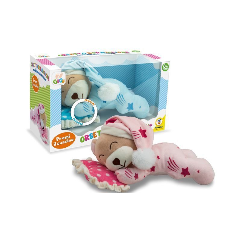 ORSETTO DORMIGLIONE C/MELODIA 2ASS EAN 8017967391319 INGROSSO PELUCHE MORBIDOSI ORSETTO DORMIGLIONE C/MELODIA 2ASS EAN 8017967391319 INGROSSO PELUCHE MORBIDOSI