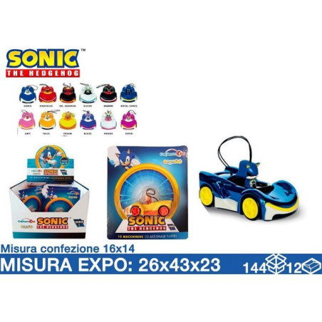 INGROSSO PERSONAGGI SONIC AUTO CALAMITE 8056254230092 GIOCHI E GIOCATTOLI PERSONAGGI CARTOON E DISNEY